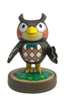 Blathers Amiibo Figure Animal Crossing Series For Nintendo Switch, 3DS